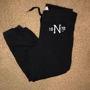 Nike Black Capri Sweatpants - Small